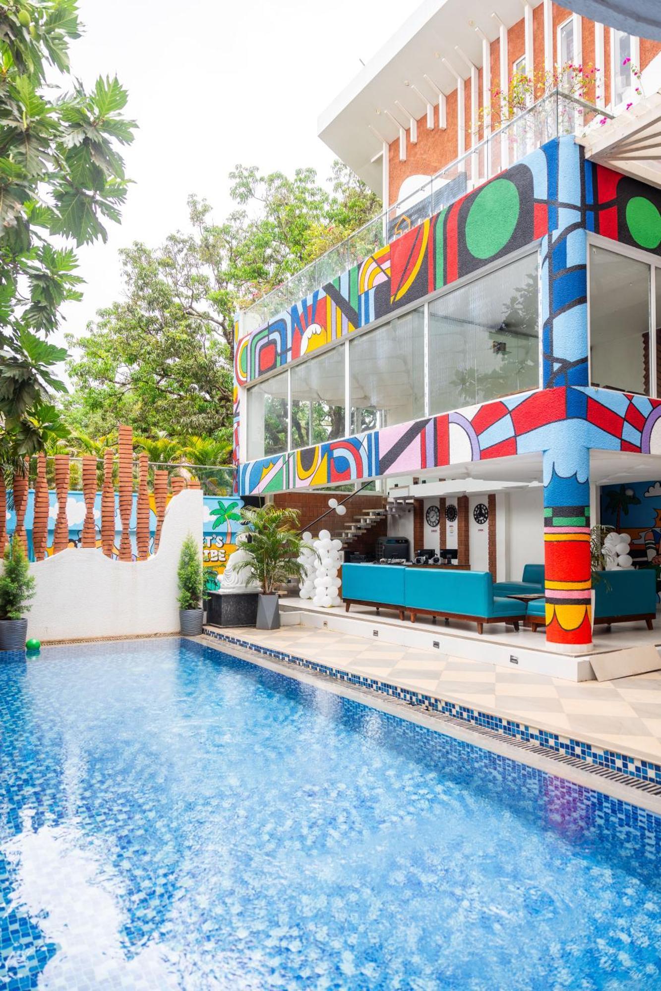 Downtown Hostels - Anjuna Luaran gambar
