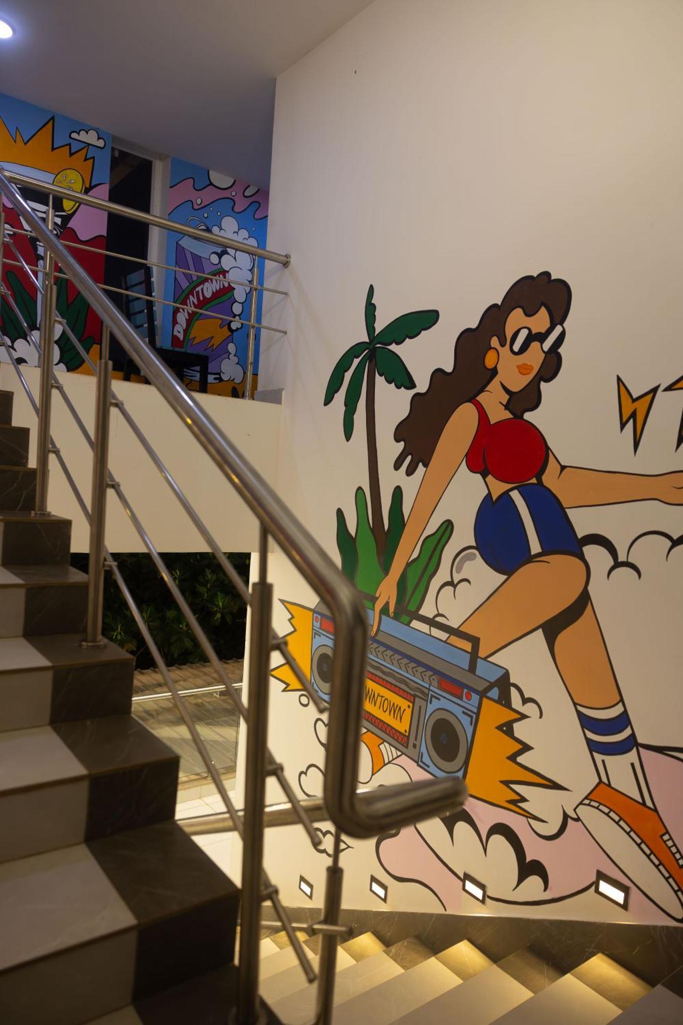 Downtown Hostels - Anjuna Luaran gambar