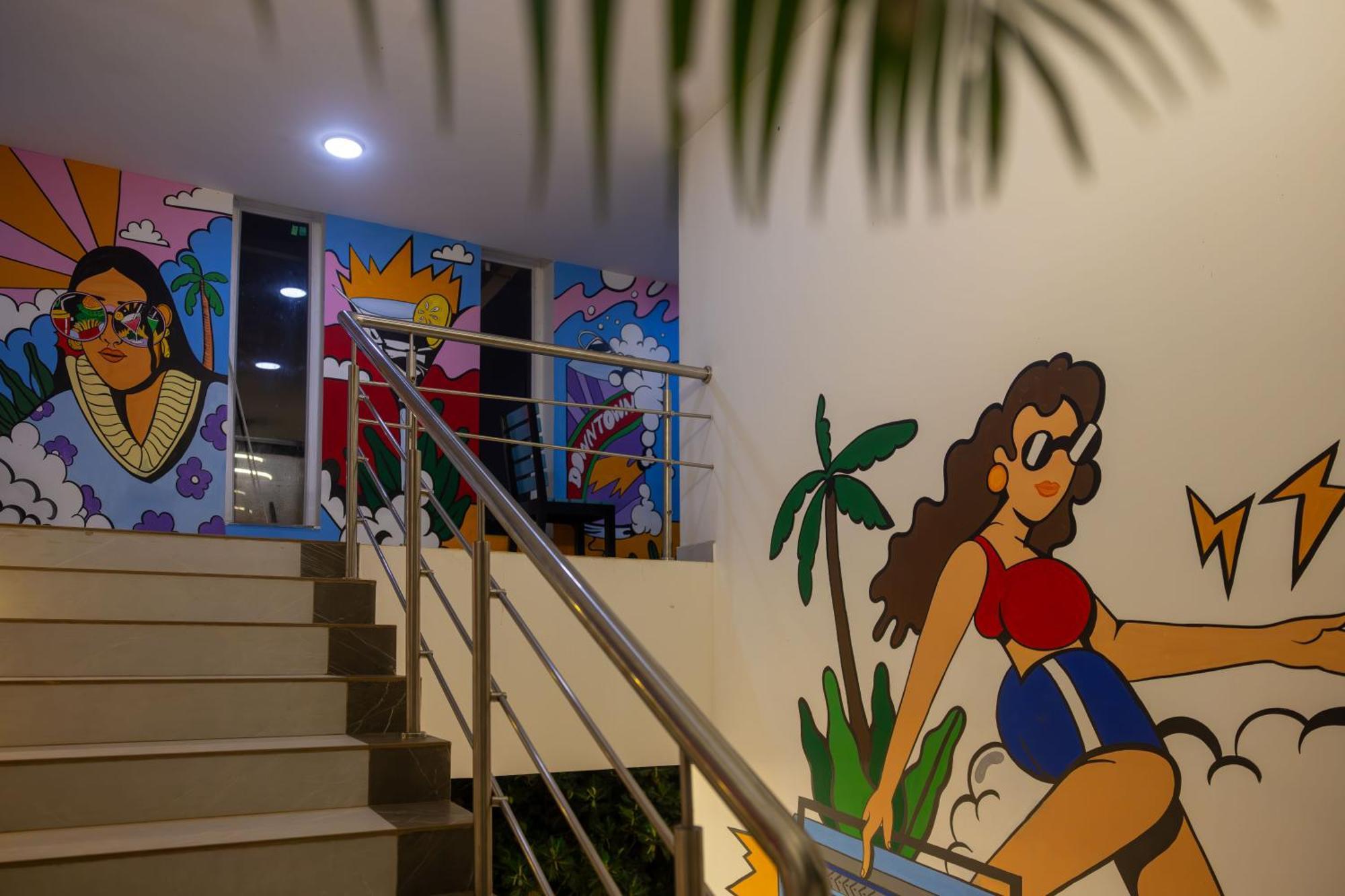 Downtown Hostels - Anjuna Luaran gambar