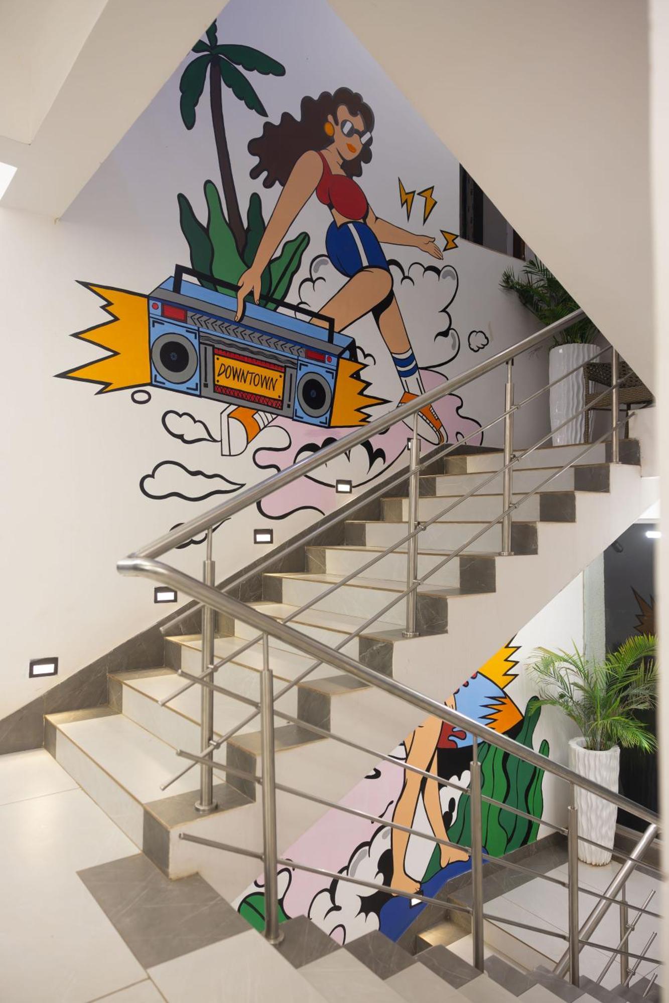 Downtown Hostels - Anjuna Luaran gambar