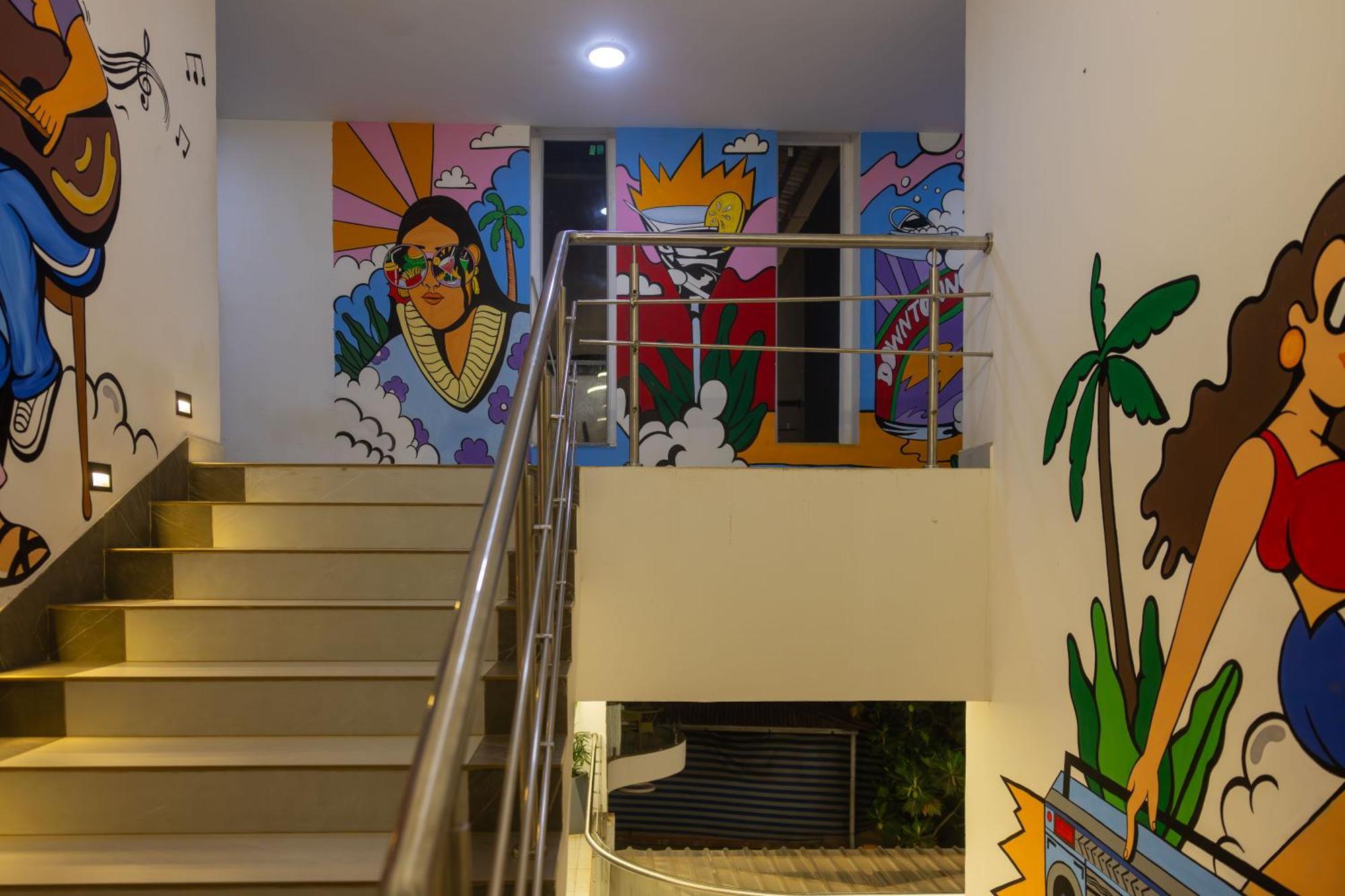 Downtown Hostels - Anjuna Luaran gambar